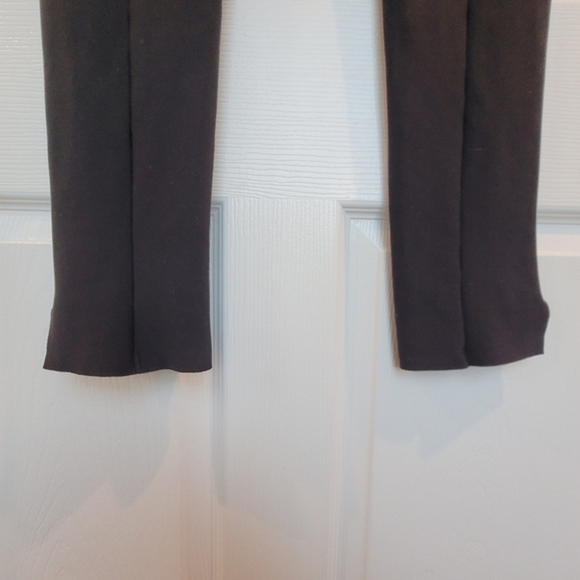 ATHLETA Stellar Crop Black‎ Women's Athletic Exercise Jogger Pants Size MT - Picture 3 of 15